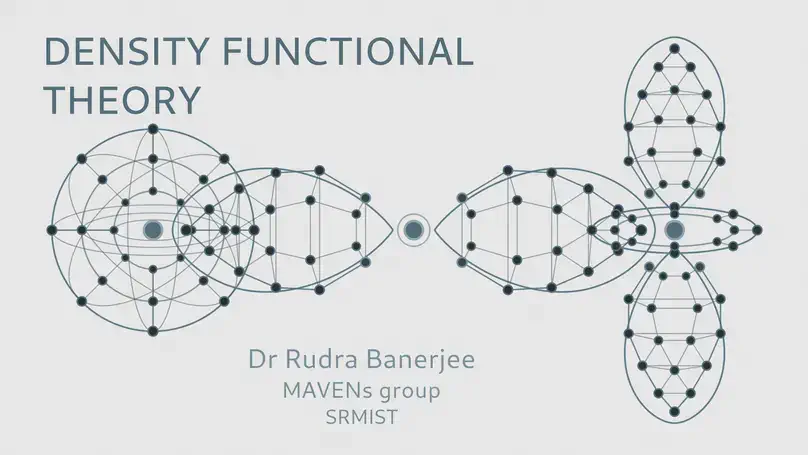 Density Functional Theory (DFT): Lecture Note
